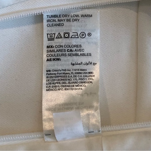 White House Black Market Bustier Top EUC size 12 - Picture 9 of 9